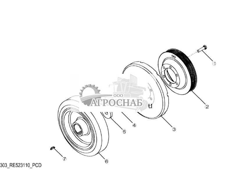 1303 Демпфер и шкив коленчатого вала - ST380021 72.jpg